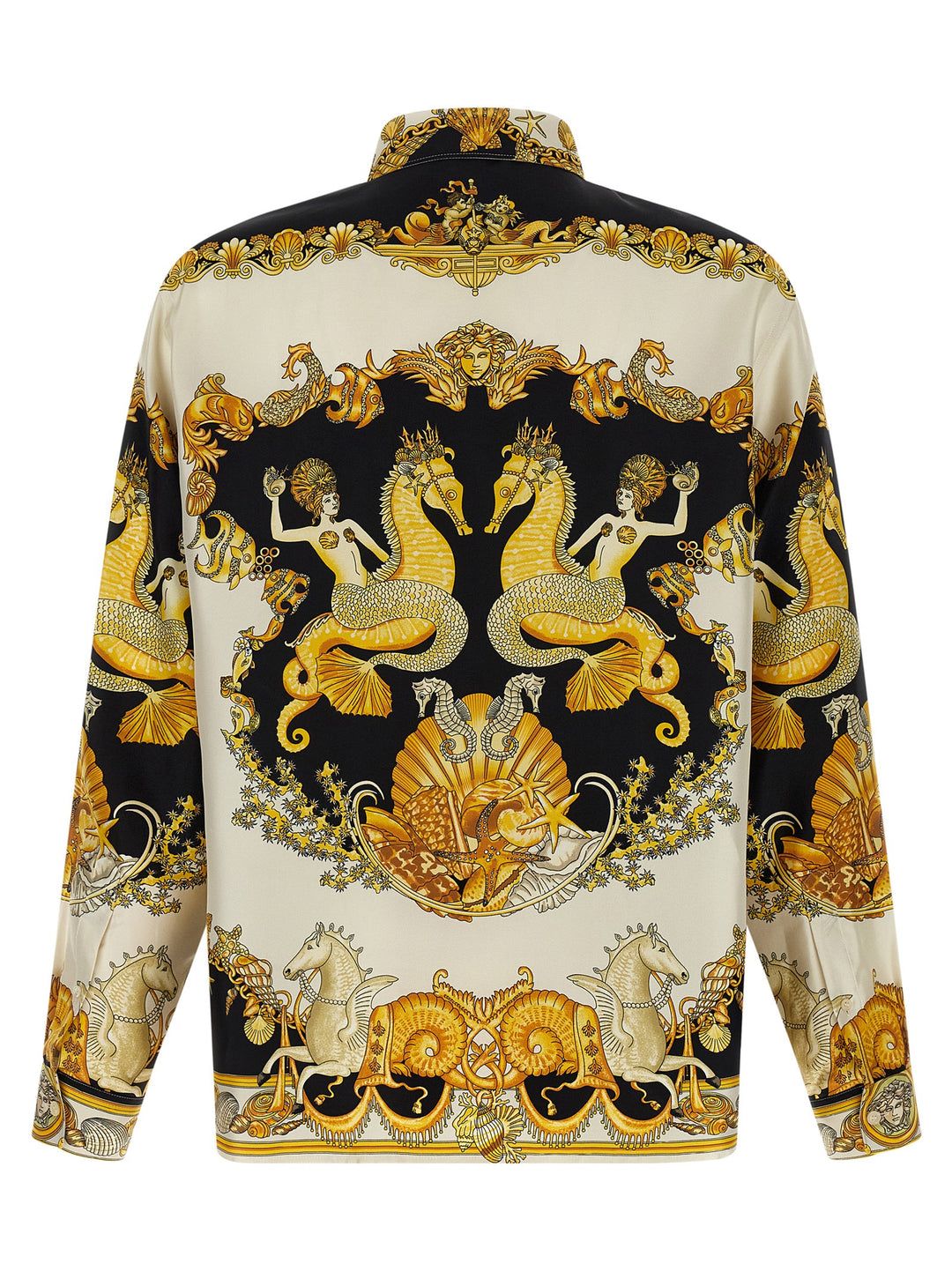 Versace Coral Theatre Shirt and Blouse - Multicolor | 386c1640a8ddbd3353ee1f682d858354f0028250