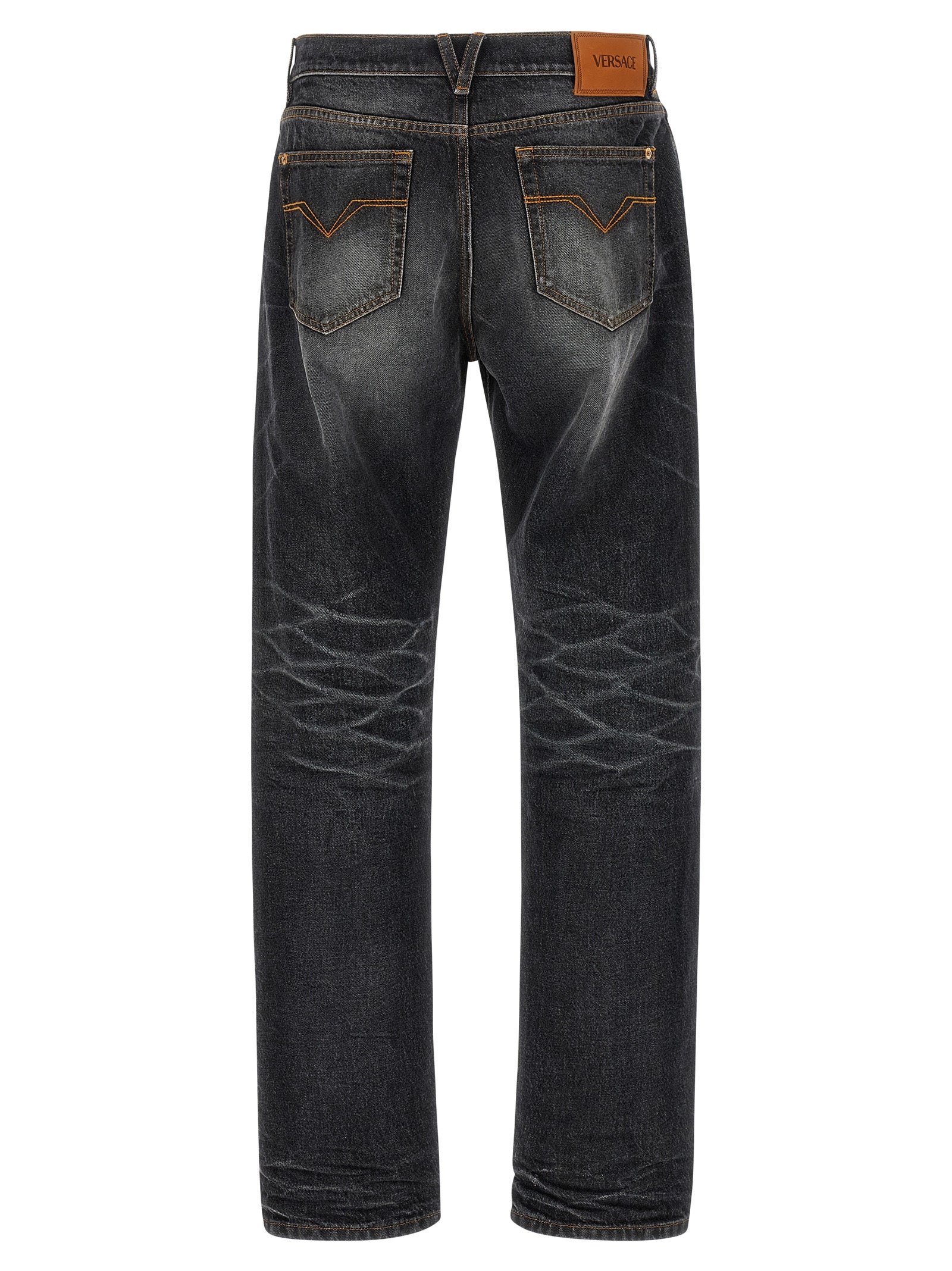 Versace Medusa Biggie Jeans Black | Wanan Luxury