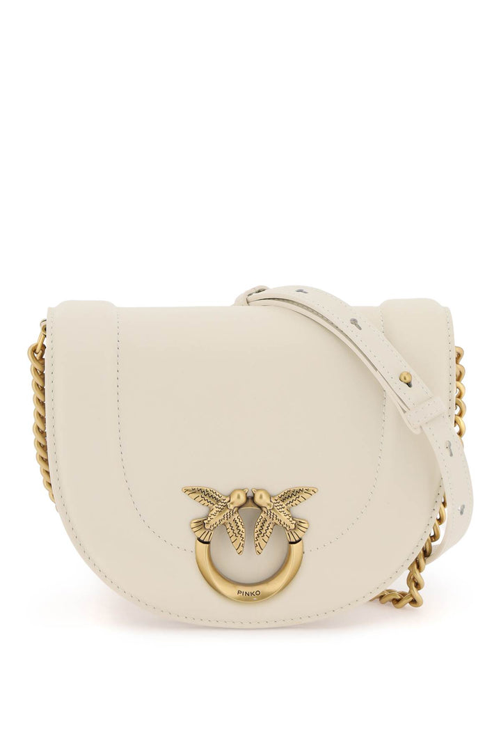 Borsa A Tracolla Mini Love Bag Click Round In Pelle