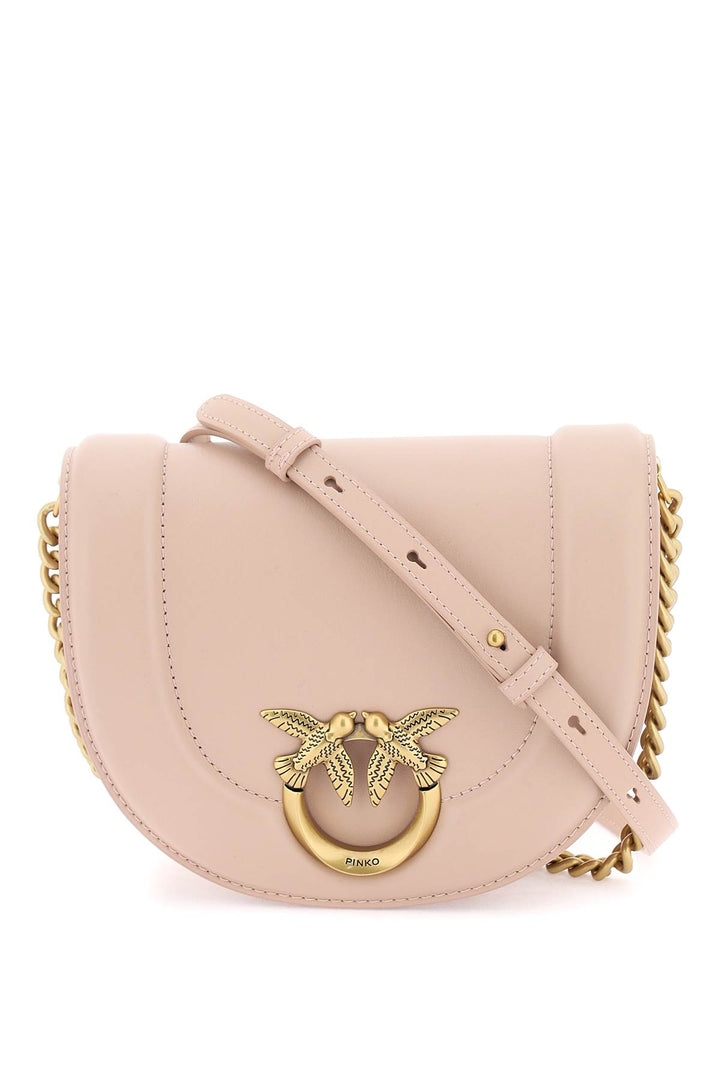 Borsa A Tracolla Mini Love Bag Click Round In Pelle