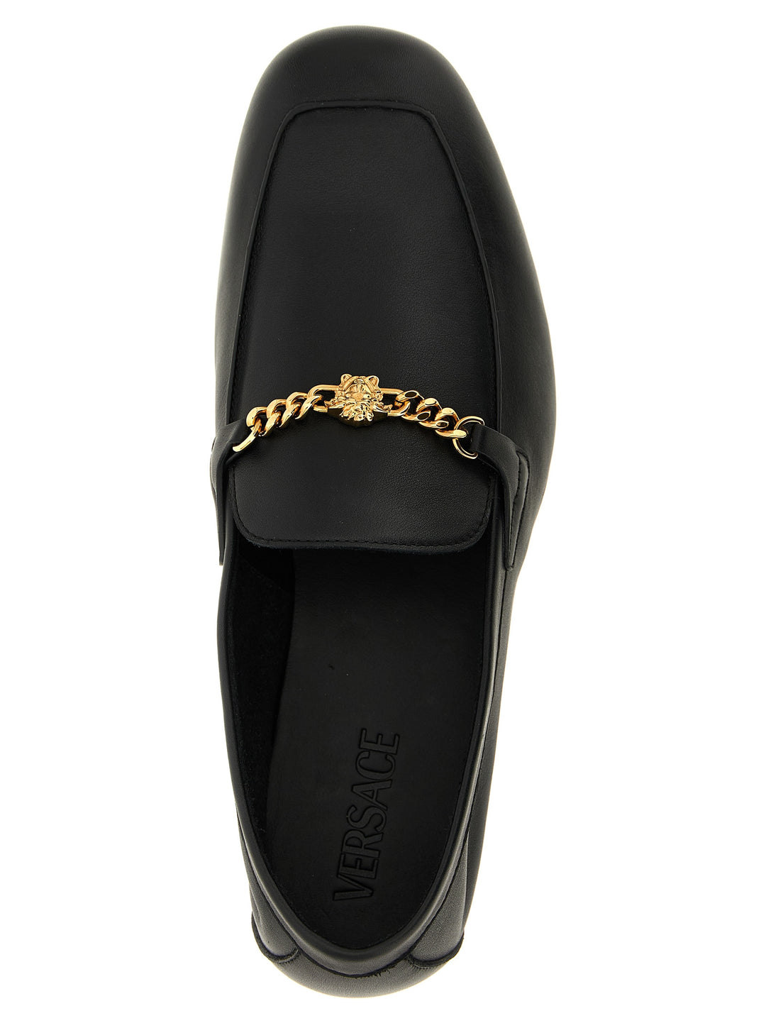 Versace Medusa Loafers - Black | fce9ca0f618926ba10040b50f2076636be59999d
