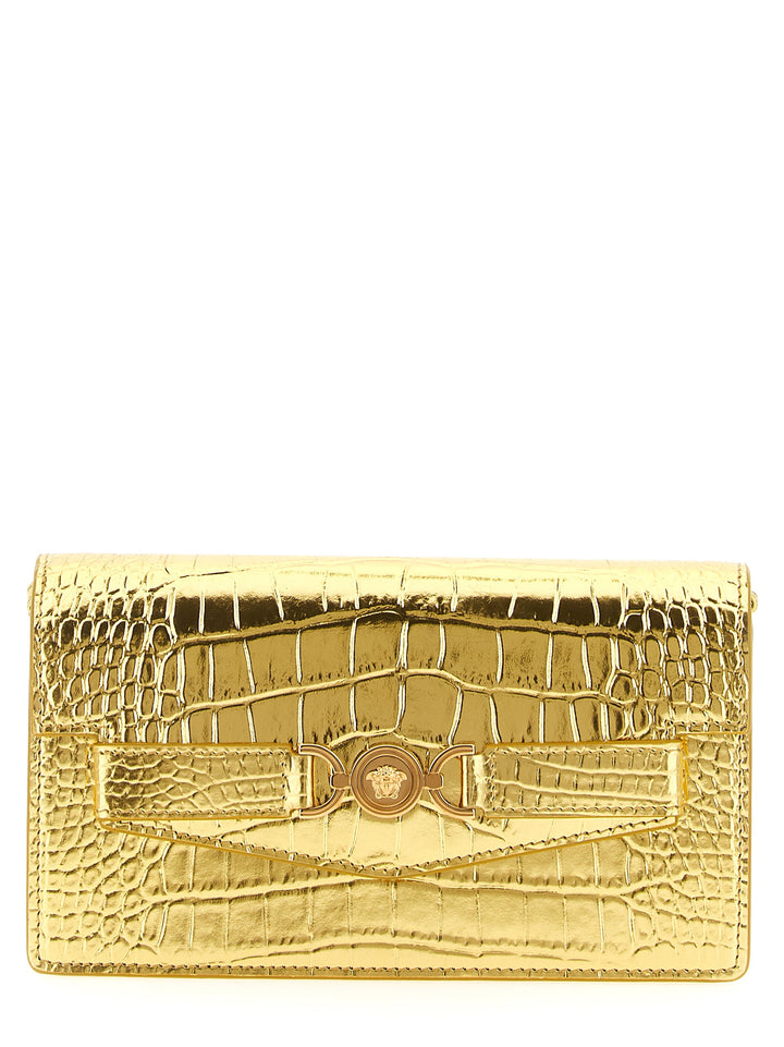 Versace Medusa Wallets and Card Holders - Gold | ed0308523a55b3a586fb3186827c1334cddea564