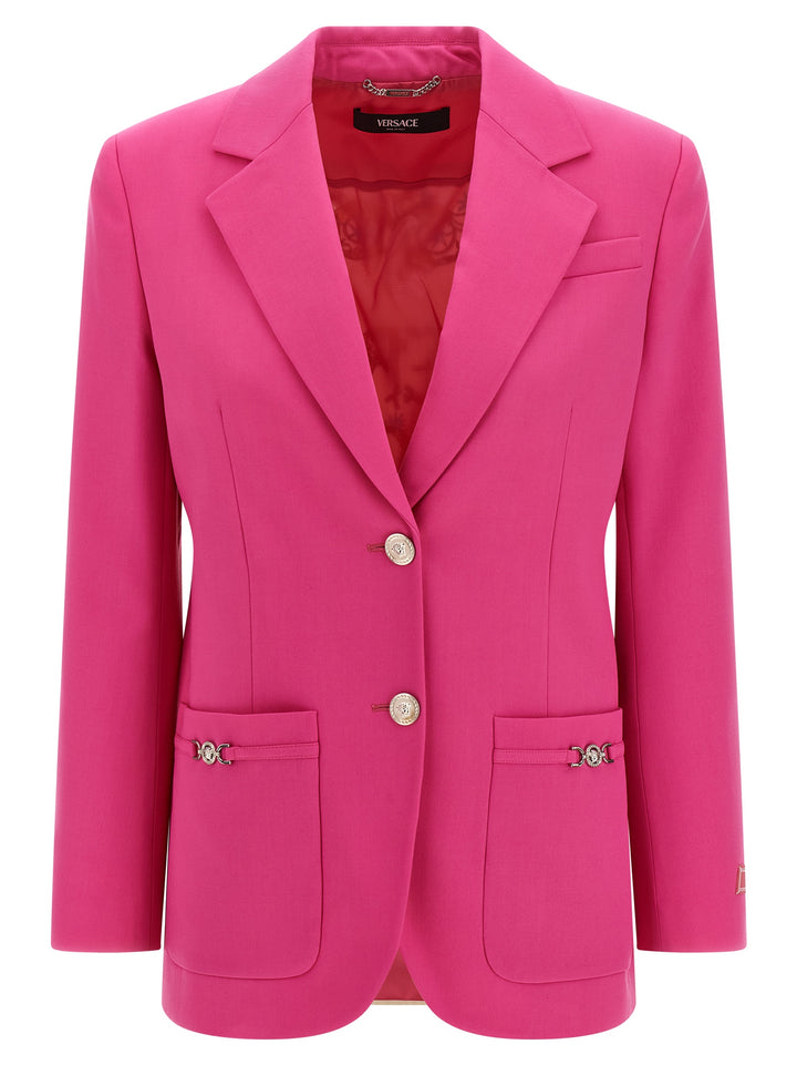 Versace Underwater Barocco BlazerS - Fuchsia | c764fe6adc51b8070f72a1de347361c636d15ab6