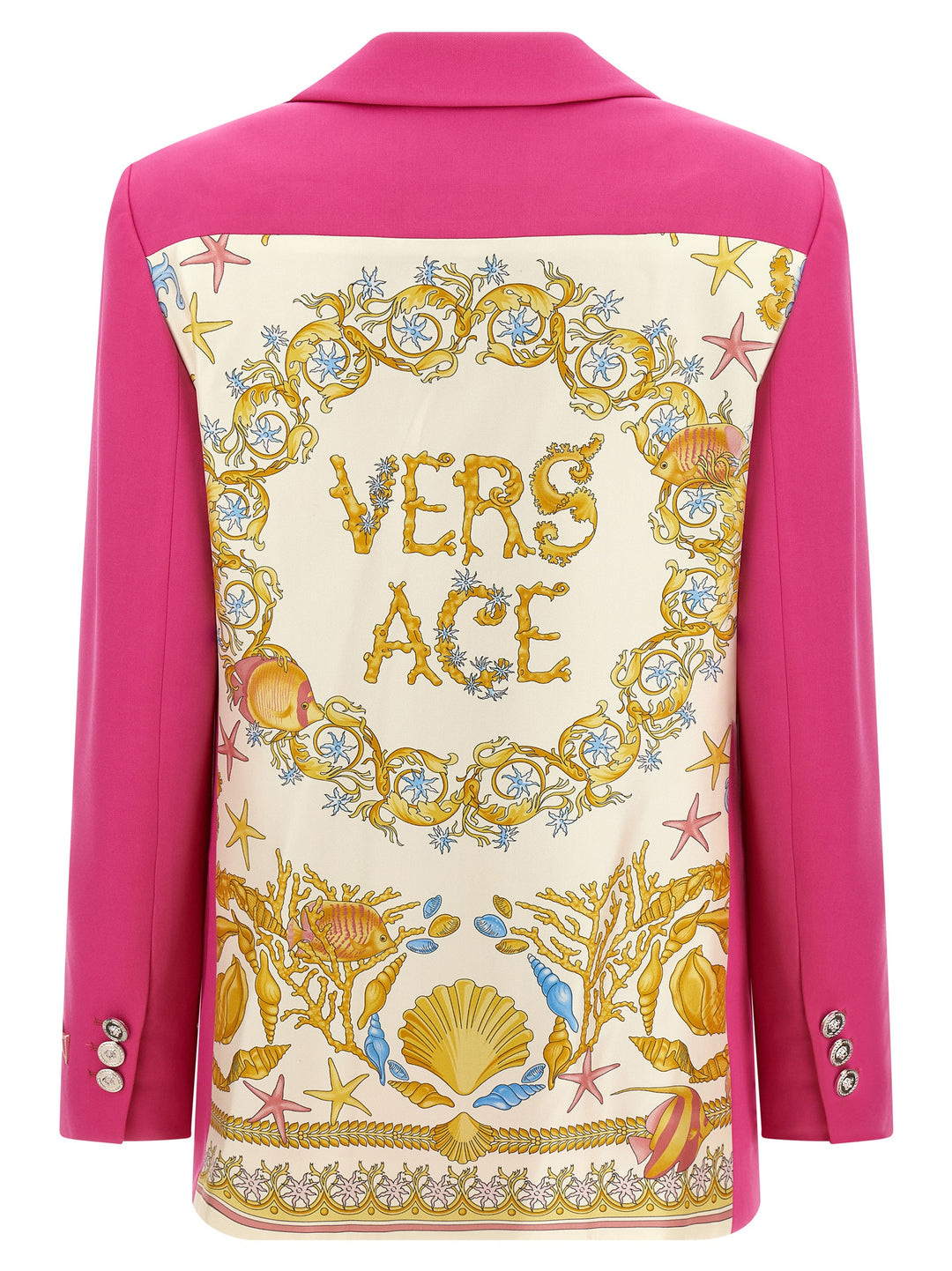 Versace Underwater Barocco BlazerS - Fuchsia | 5abcd2ebc80c03d64527c9b2dc3122ee74af9026