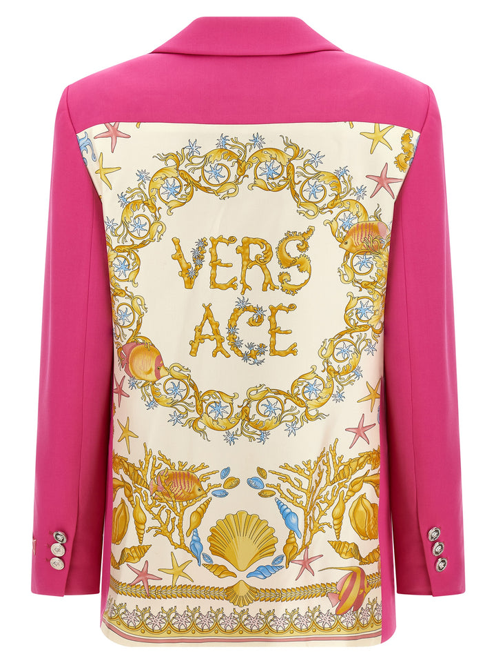 Versace Underwater Barocco BlazerS - Fuchsia | 5abcd2ebc80c03d64527c9b2dc3122ee74af9026