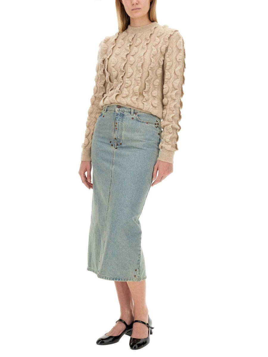 Moschino Sweaters - Beige | Wanan Luxury