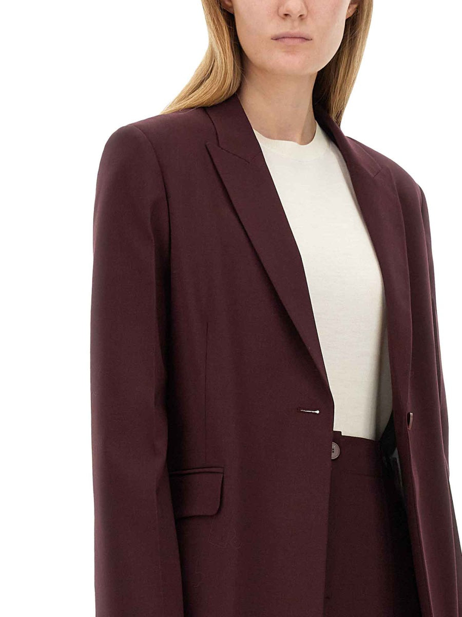 Alysi Jackets - Burgundy | Wanan Luxury