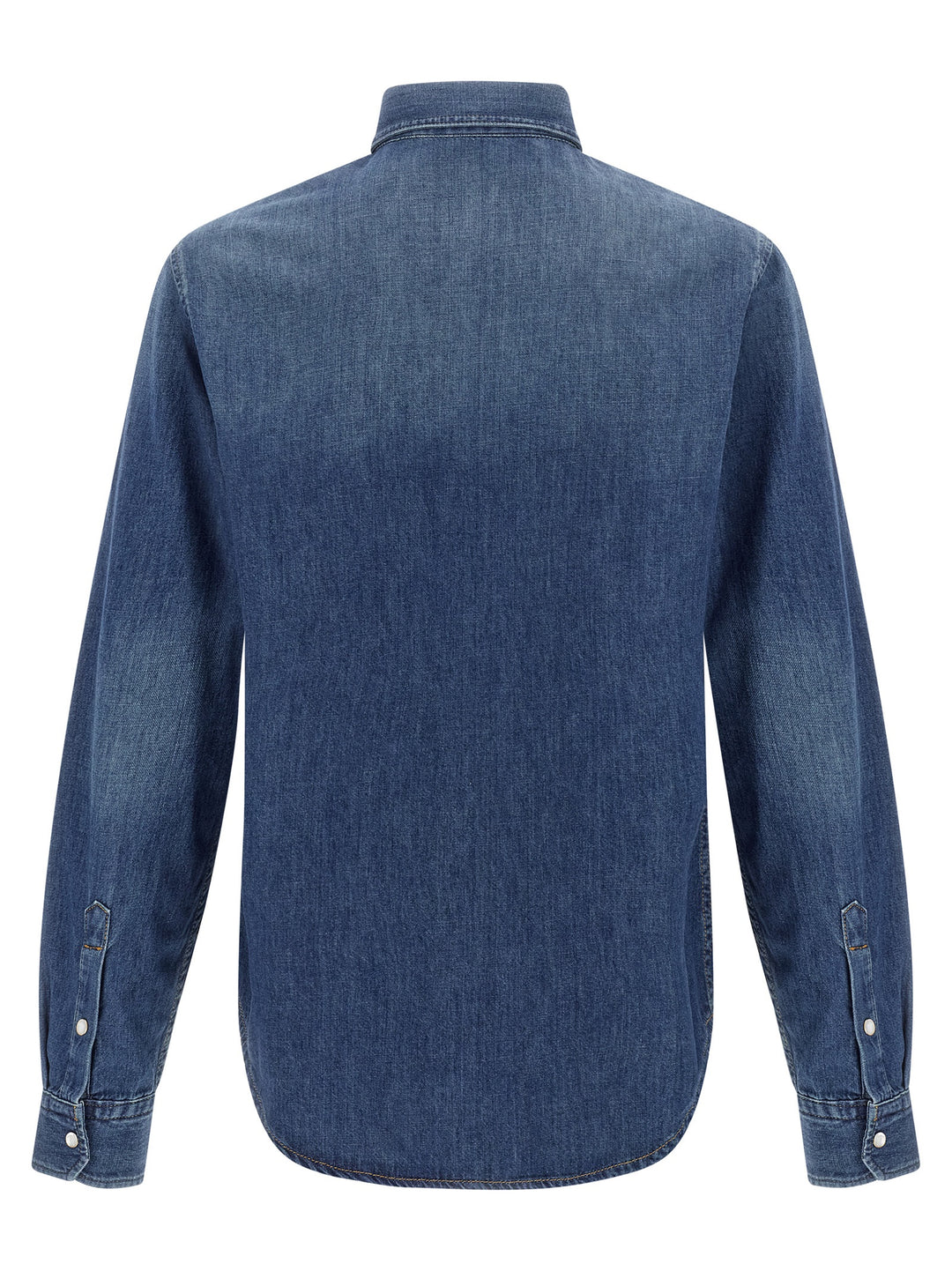 Versace Medusa Shirt and Blouse - Blue | d0cd478ab21ba0485513f4777246da1f3162f147