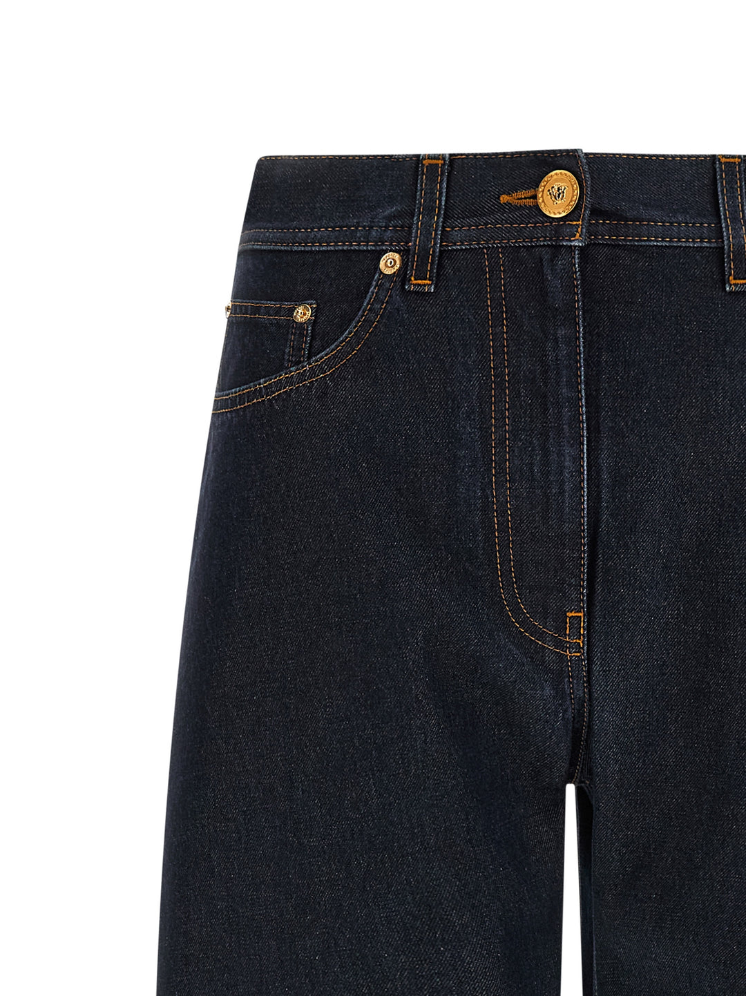 Versace Soft Wash Jeans - Blue | b12e18f1253bf9363b6a923cfc198e24009a6632