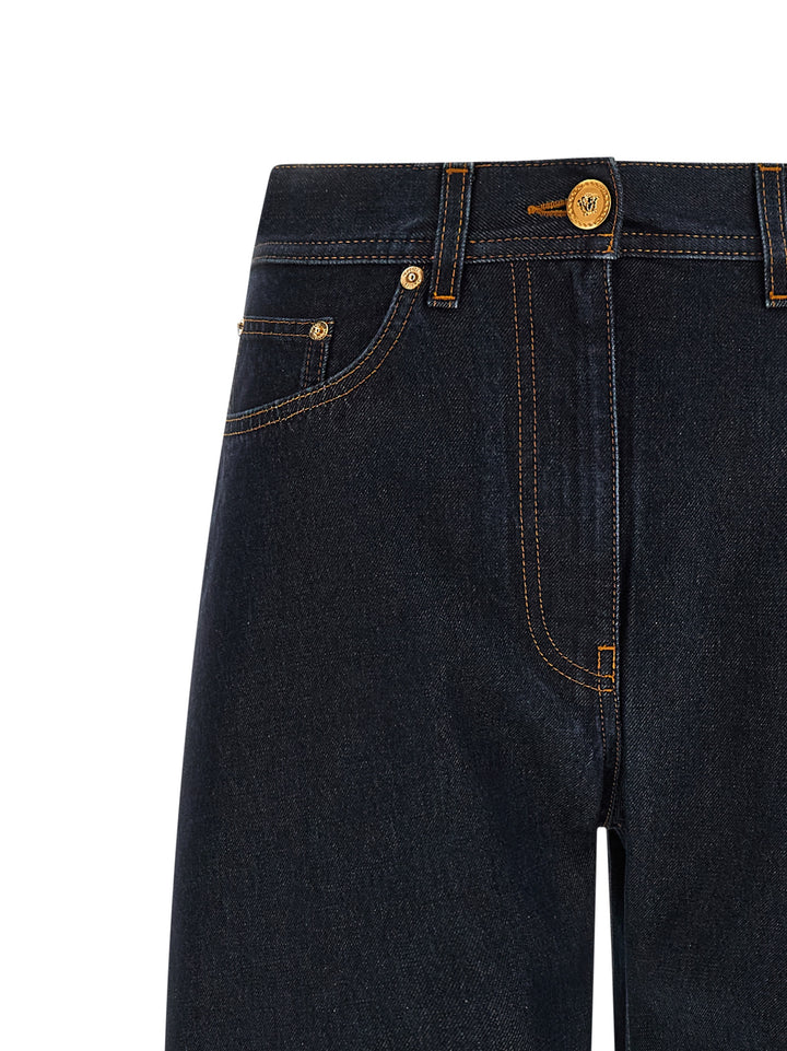 Versace Soft Wash Jeans - Blue | b12e18f1253bf9363b6a923cfc198e24009a6632