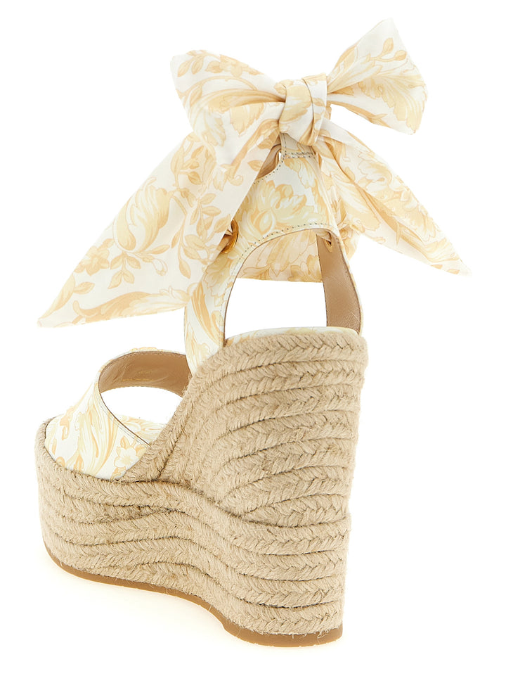 Versace La Medusa Wedges - Yellow | 02c8388bbf1e8697ad27f0918b3103f3cc66000c