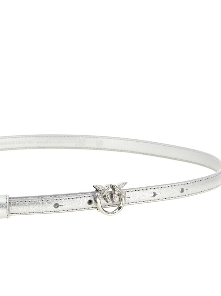 Pinko Love Berry Belts - Silver | f49a8eb3ac84aa461f18254a2d997f0852f97804