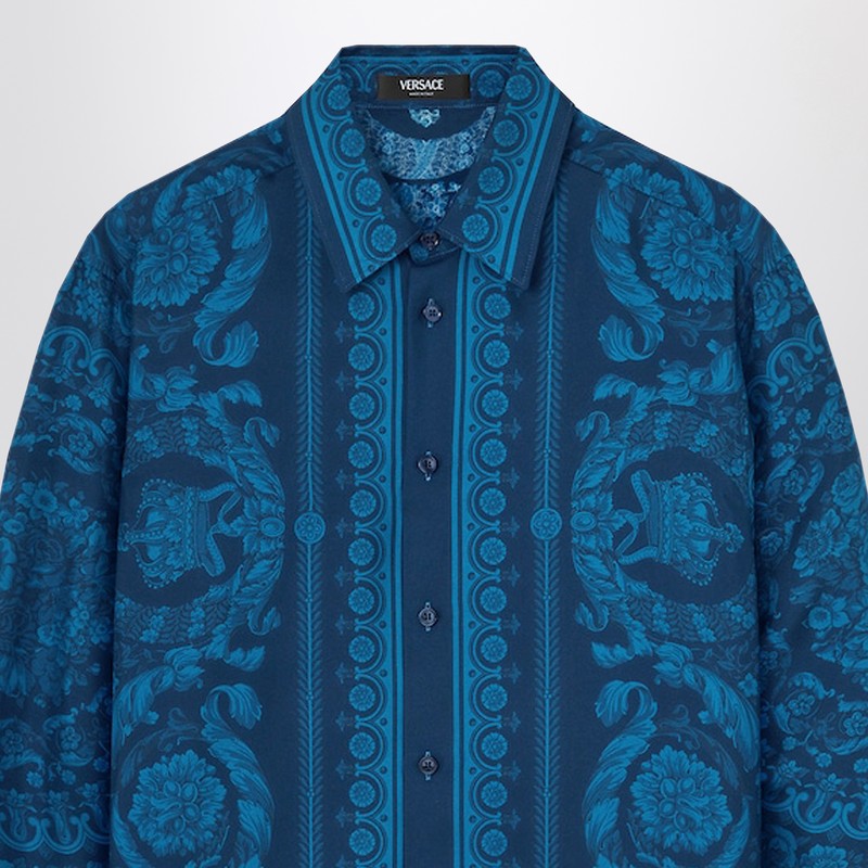 Versace Shirts & Tops - Blue | 48ad9192b49cd3c6abd7db428cb278e532b976b3