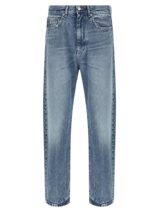 Studded Jeans Blue
