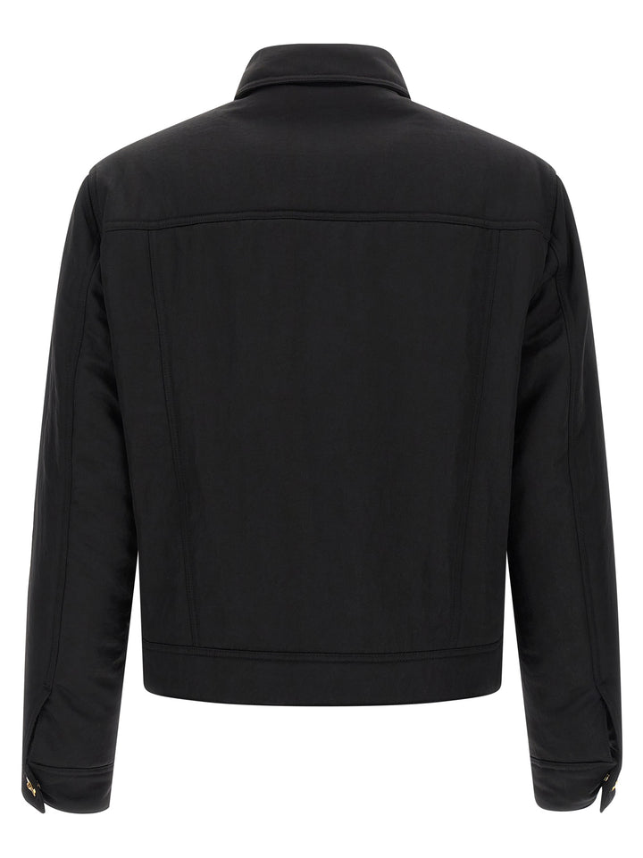 Versace Medusa Puffer Jackets - Black | 6a3a7bf9ae6970841778ebb673408bdc58874f3f