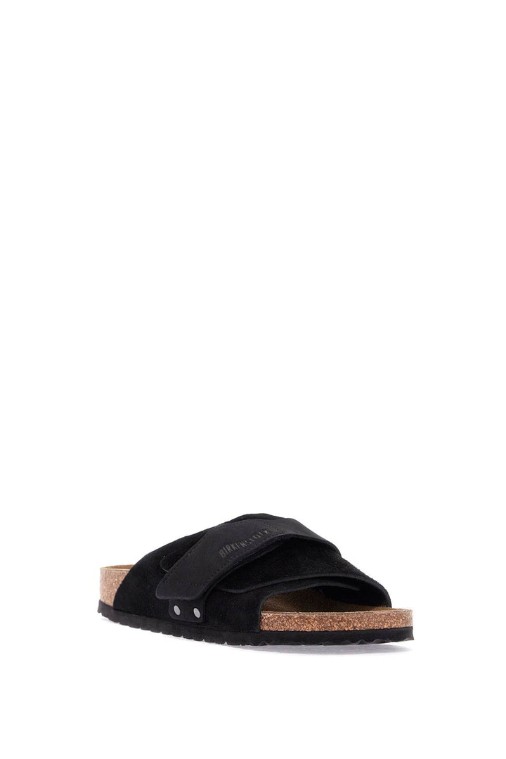 Kyoto Suede And Nubuck Leather Slides