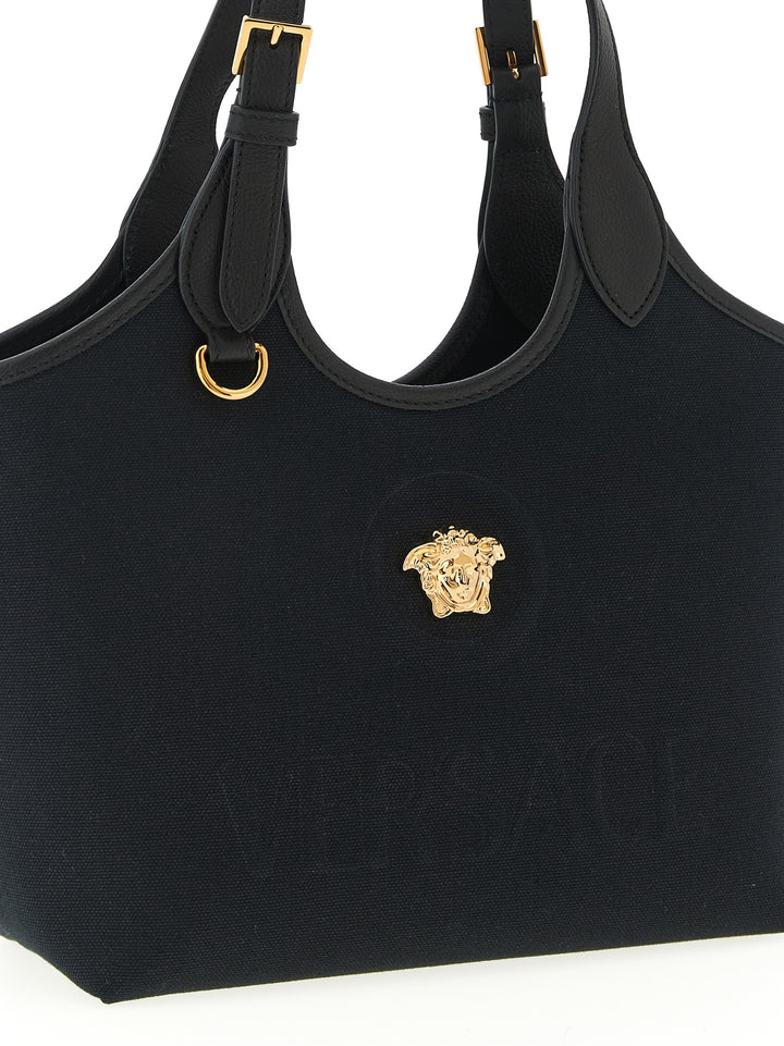 Versace La Medusa Tote Bag - Black | 2975fbfc336c03e07a1058340e51153f2a5ce93c