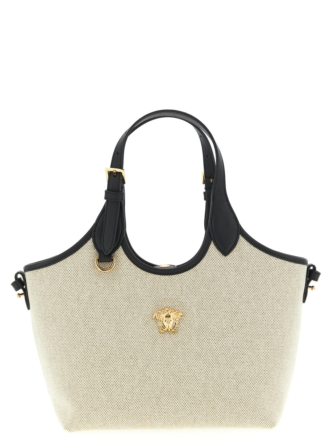 Versace La Medusa Tote Bag - Beige | 1aff249c7d933a47b1e308475a7ee31d1283028f