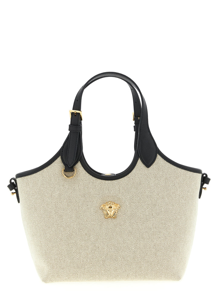 Versace La Medusa Tote Bag - Beige | 1aff249c7d933a47b1e308475a7ee31d1283028f