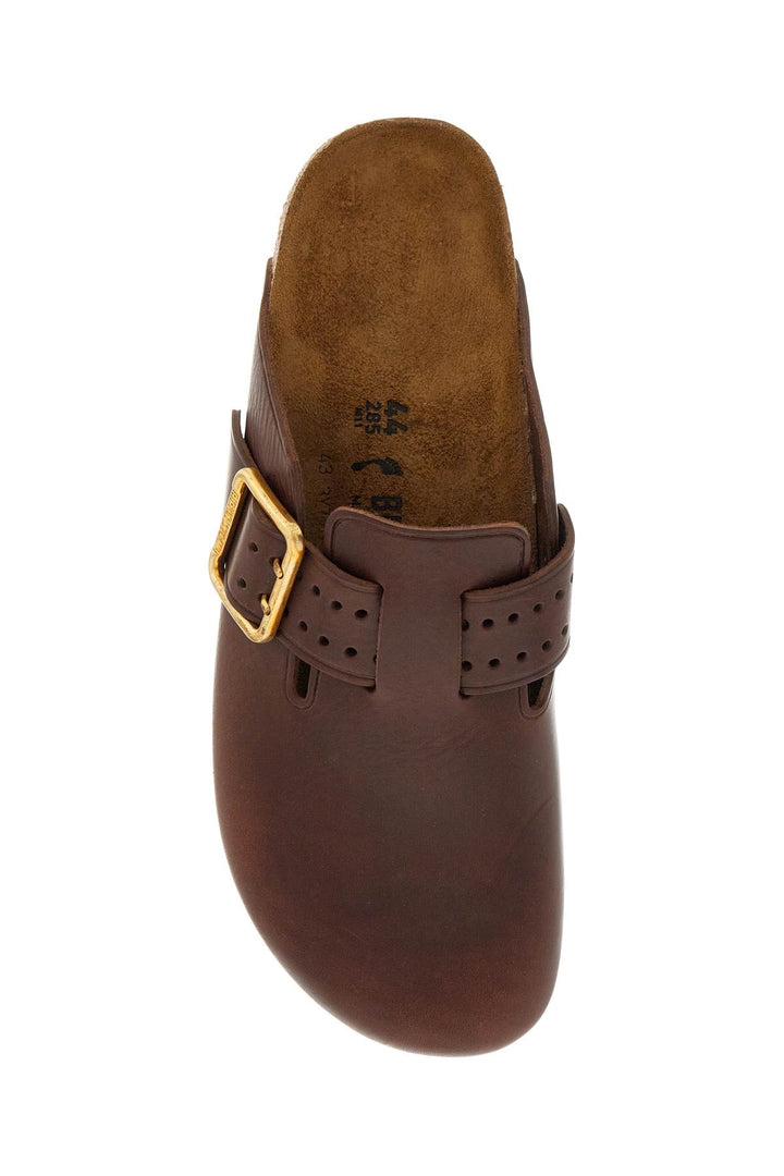 Boston Bold Leather Clog With Sab