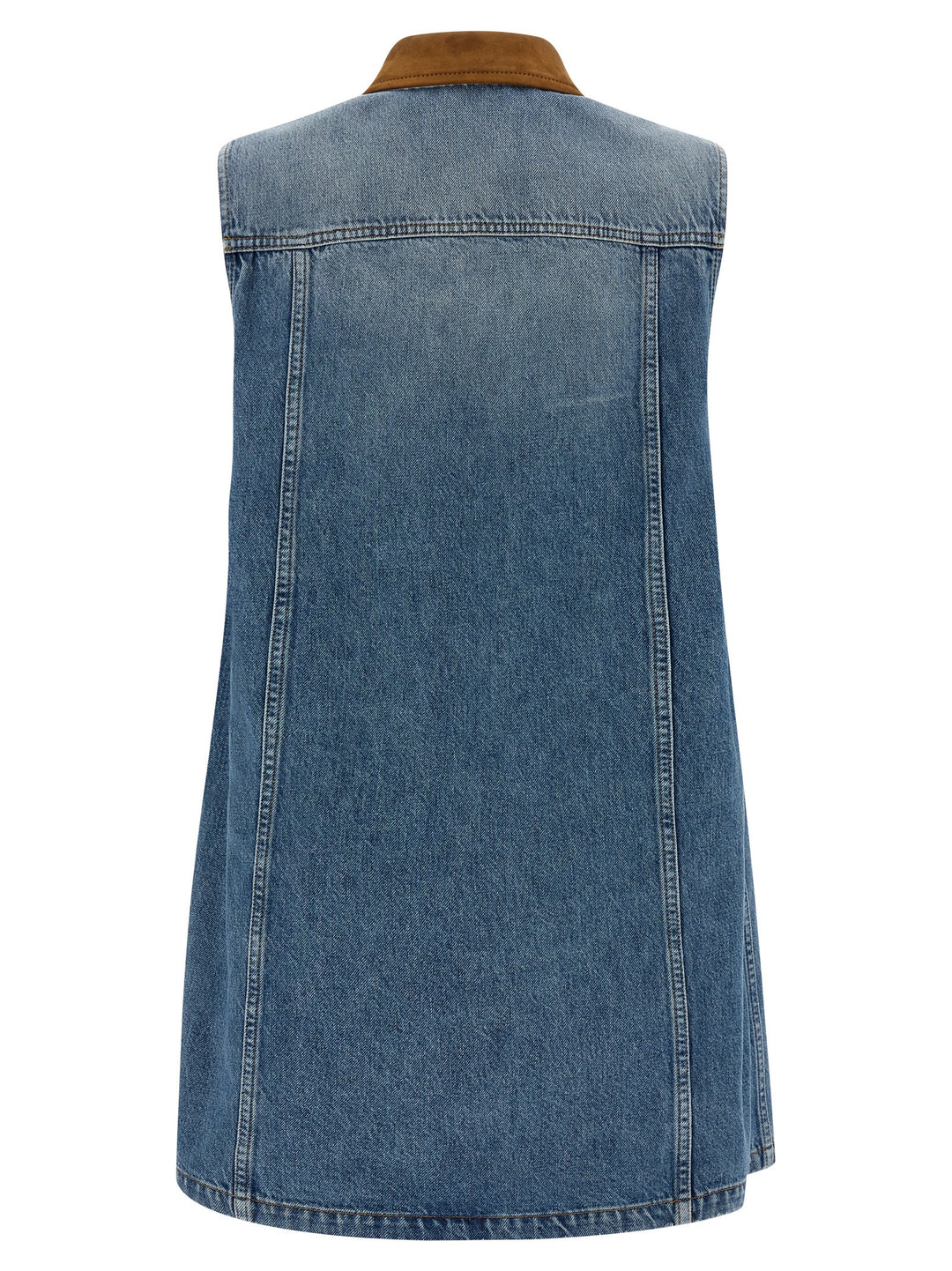 Versace A-Line Dress Dresses - Blue | cb7b5a8dea4b8f15db6334652519a8becb42eb5d