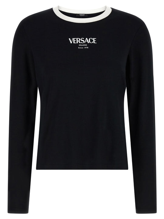Versace Logo T-Shirt Black