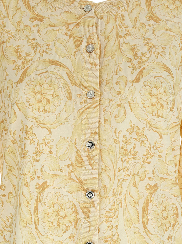 Versace Barocco 92 Sweaters and Cardigans - Yellow | c9f59d34edae199cbb7472f519dcd6b2d37e131d