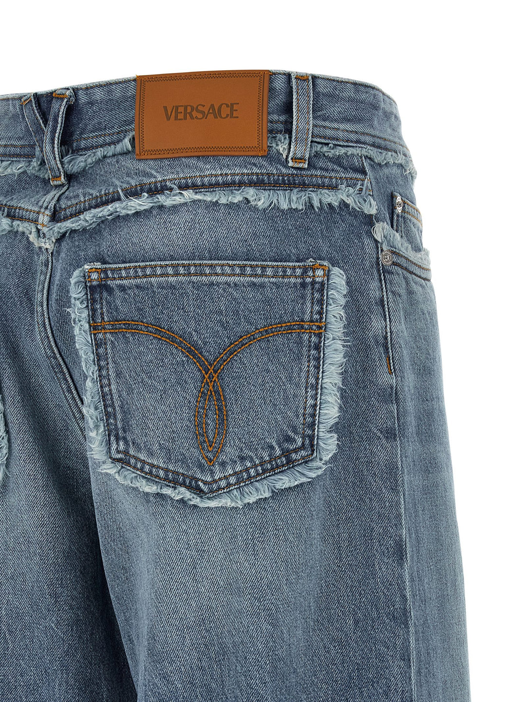 Versace Boyfriend Jeans - Blue | dc401c93402bef53c0ac49b60507bc80ff71fd86