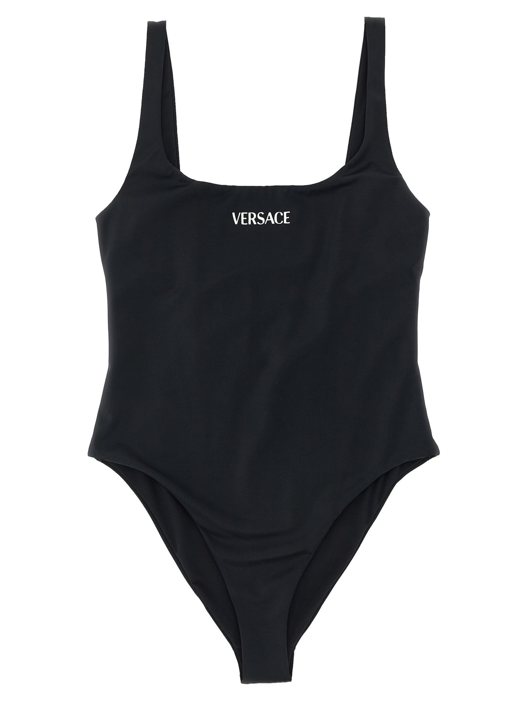Versace Versace Logo Beachwear - Black | 48657b833232f4a3398504ee01cc6e7ece86a03d