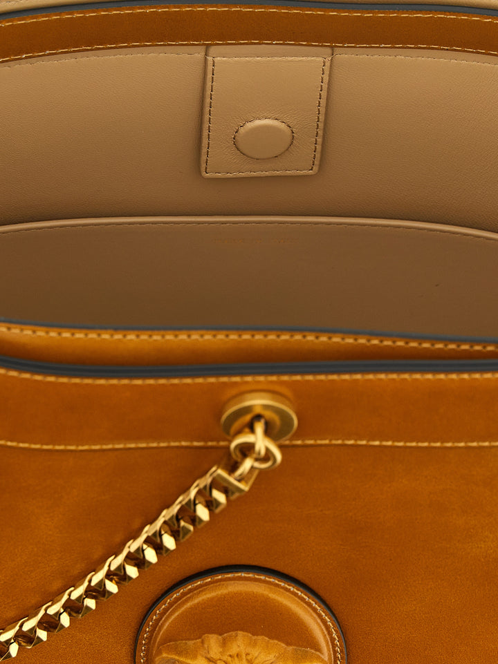 Versace Pivot Shoulder Bags - Brown | 6be82f7906c3f9fcb32d0d82fc6280b4e6f71048
