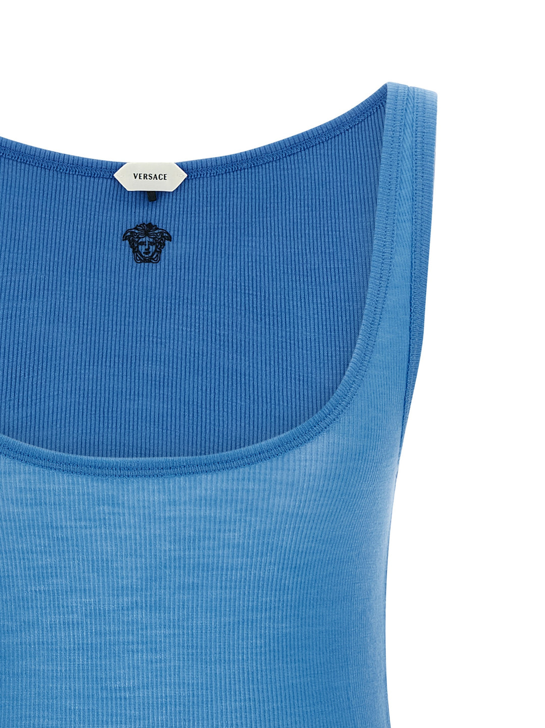 Versace Medusa Tops - Light Blue | 7f8978d2e068a632903f178c296e0b060e015498