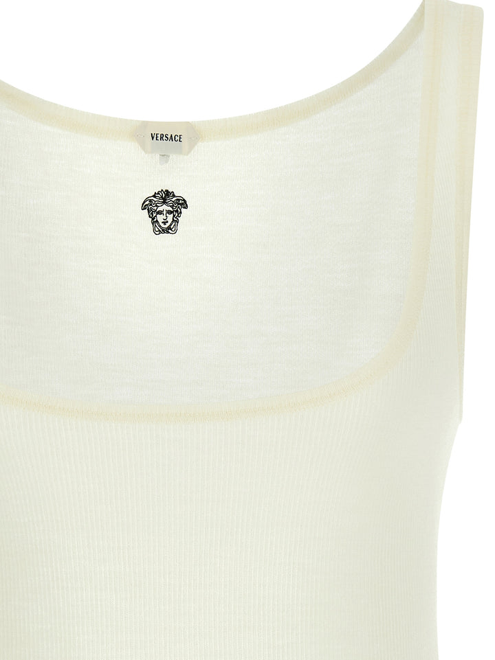 Versace La Medusa Tops - White | b5521c9f74cc0058750dbab457e26479fa5fbf7e