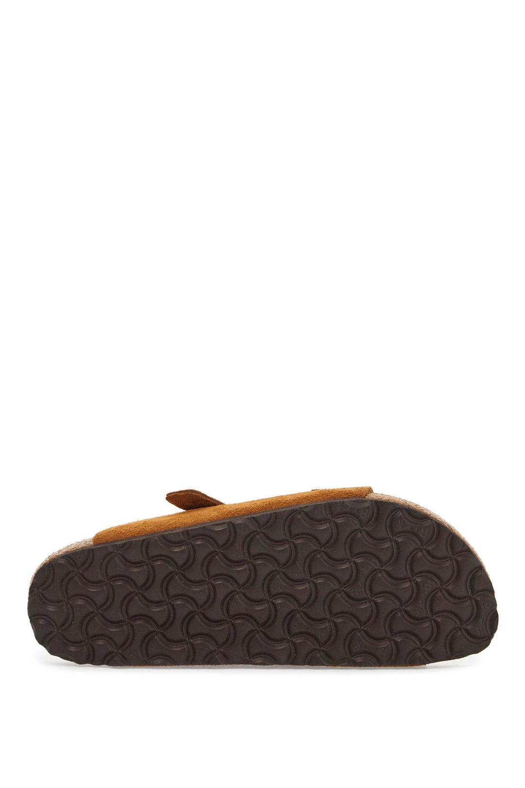 Mink Suede Slippers With Two Adjustable Straps