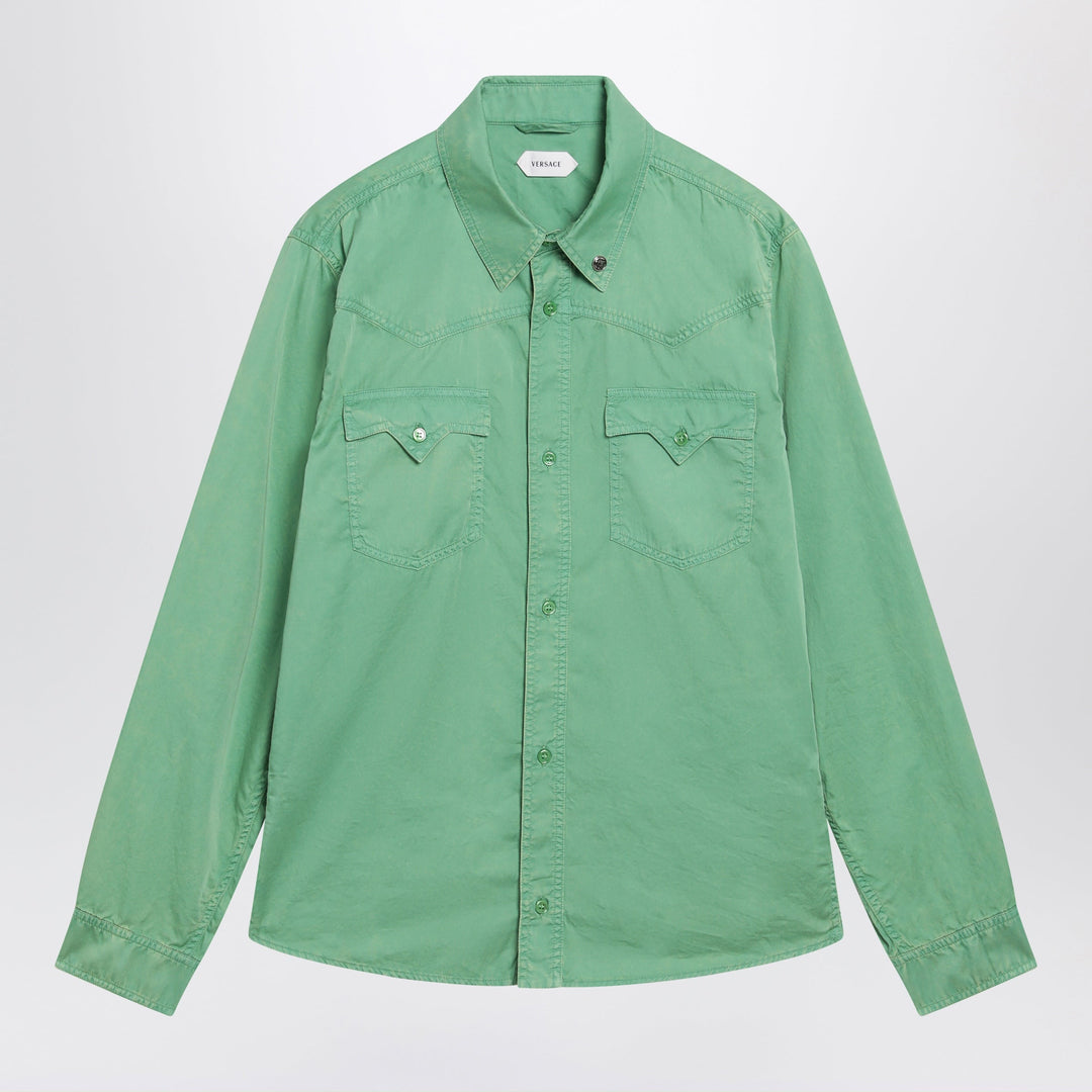 Versace Shirts & Tops - Green | 03aa9256039b44f108e90aa85ffd449bee06b2c1