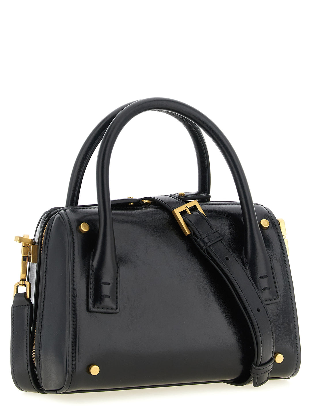 Versace Roomy Hand Bags - Black | 64cc181e38b01f579a844ad6442e21715e997ea6