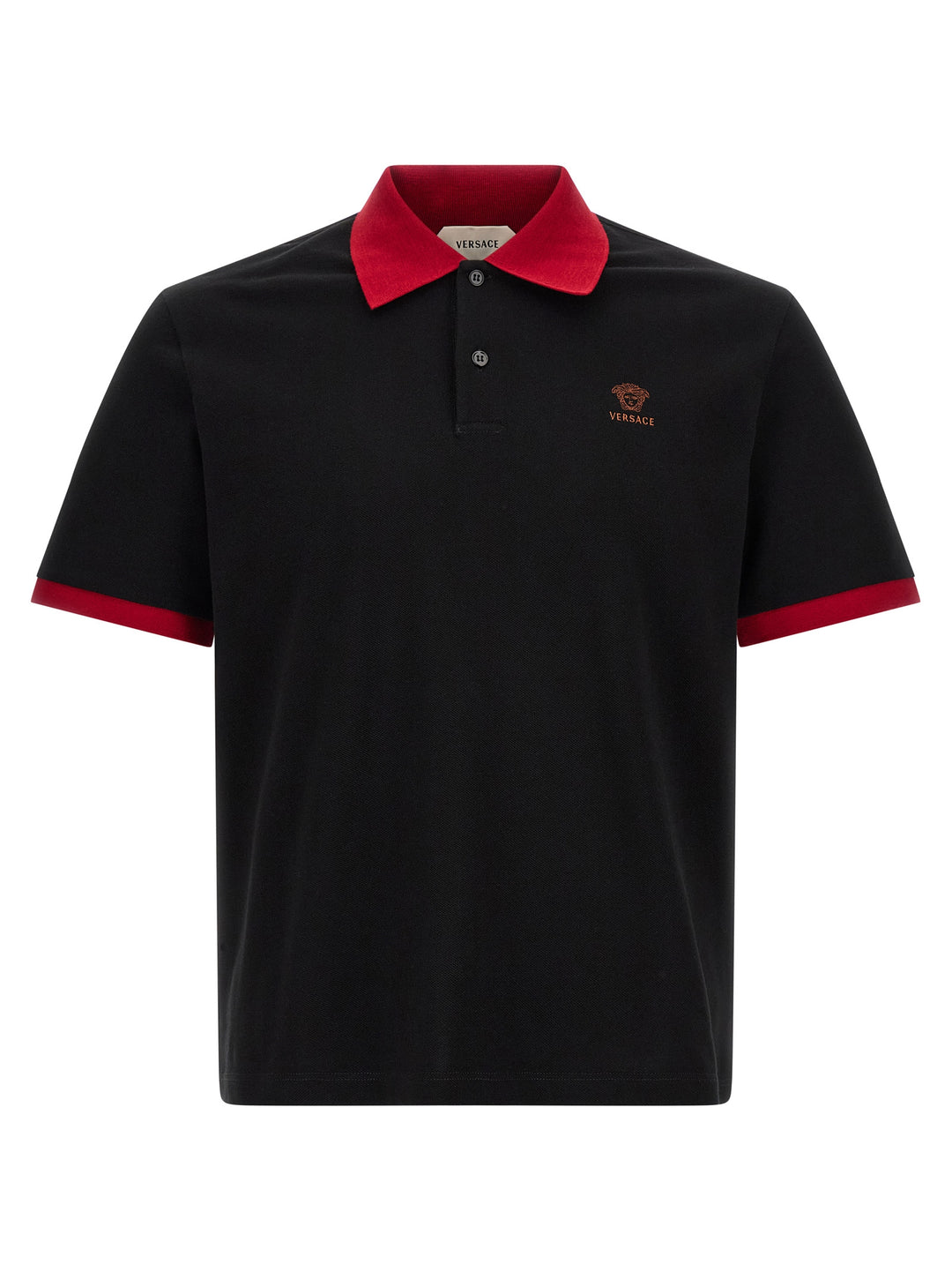 Versace Medusa Polo - Black | 6a67705bb99029c8689f6589705da94472496d26
