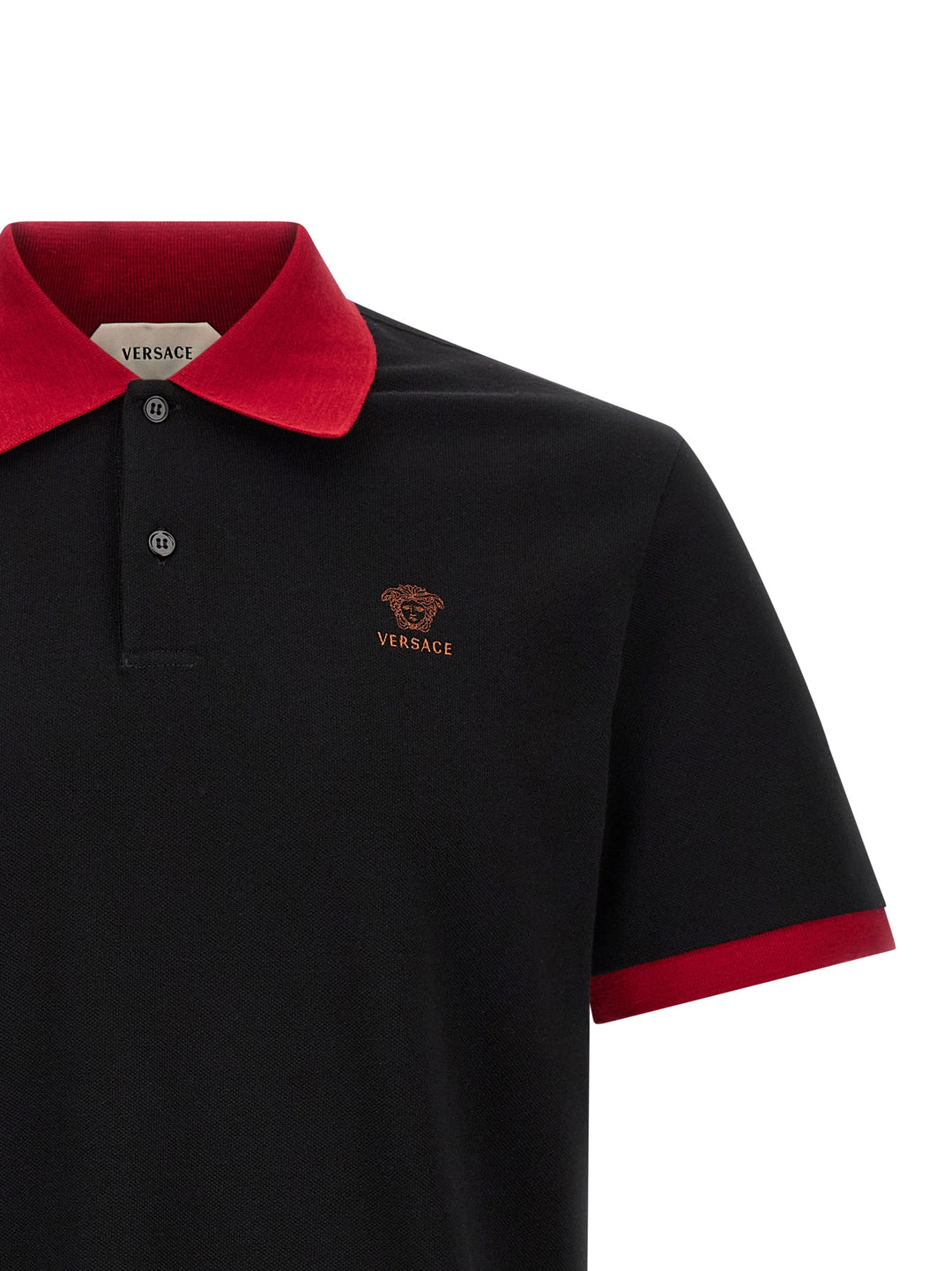 Versace Medusa Polo - Black | ffb135ca71c48d510bc444a8f0ec12a443637b76