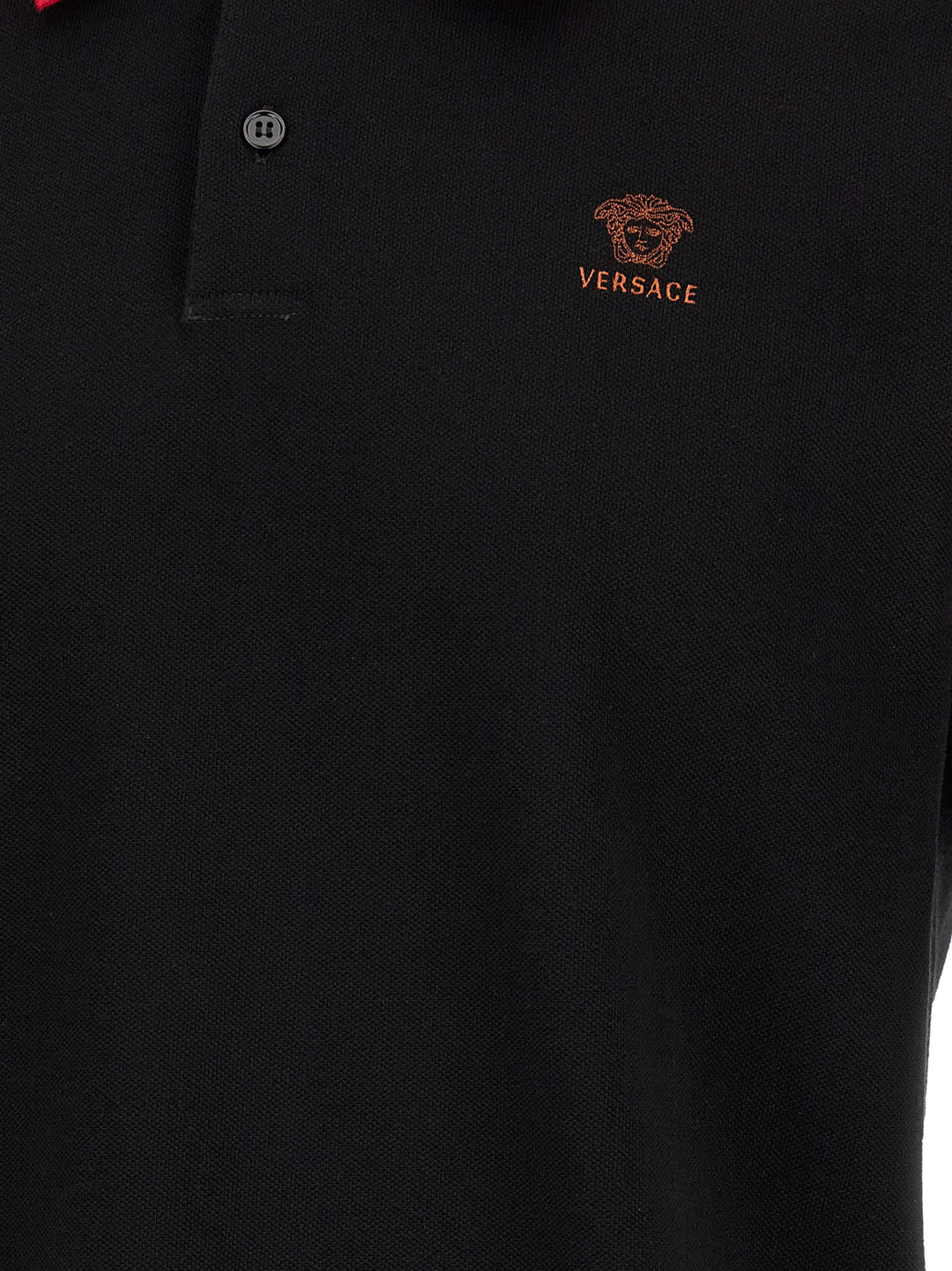 Versace Medusa Polo - Black | 68b6bb0279a43ab0a5f85b665010ee39bf725026