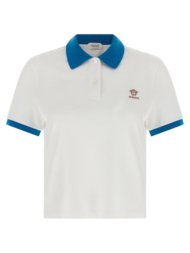 Versace Medusa Polo - Blue | 7dd6fa7751d6fb8d03c4daed24c2b285d24bf012