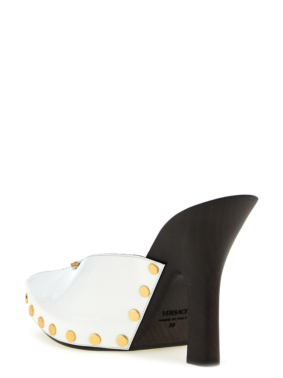 Versace Sassi Pumps - White/Black | c353ba712bccf6fccd6efa2456c3152660cc0bb7