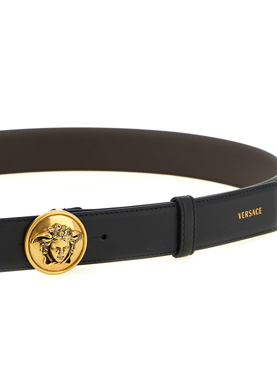 Versace Medusa Belts - Black | 0315ad356c02fef9b702c8d271c23bc7db9cc0f3