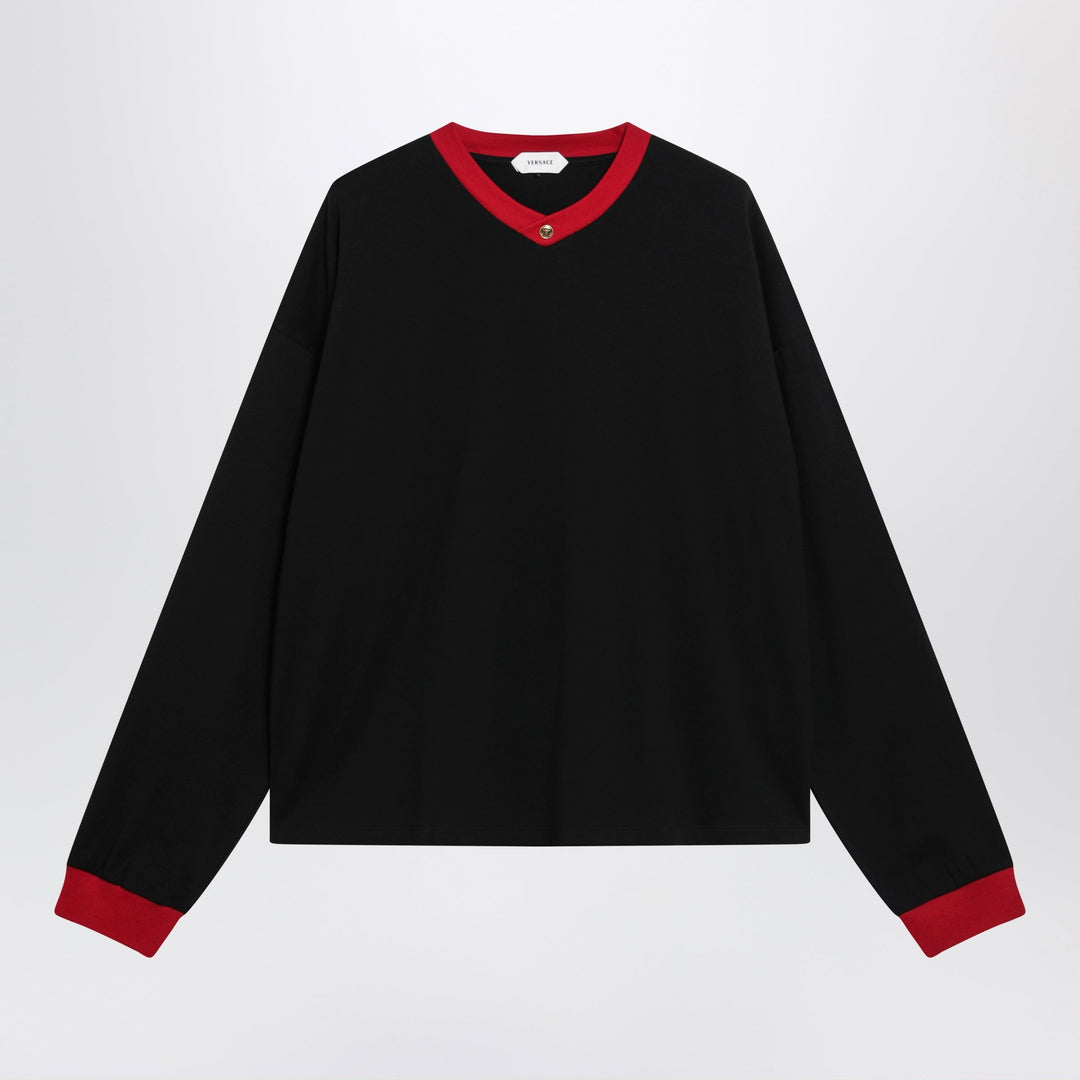 Versace Shirts & Tops - Black | e1fb6eb12b18fdbed9883d7741a5fc2b38b243b3