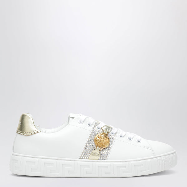 White Greca Nylon Sneakers