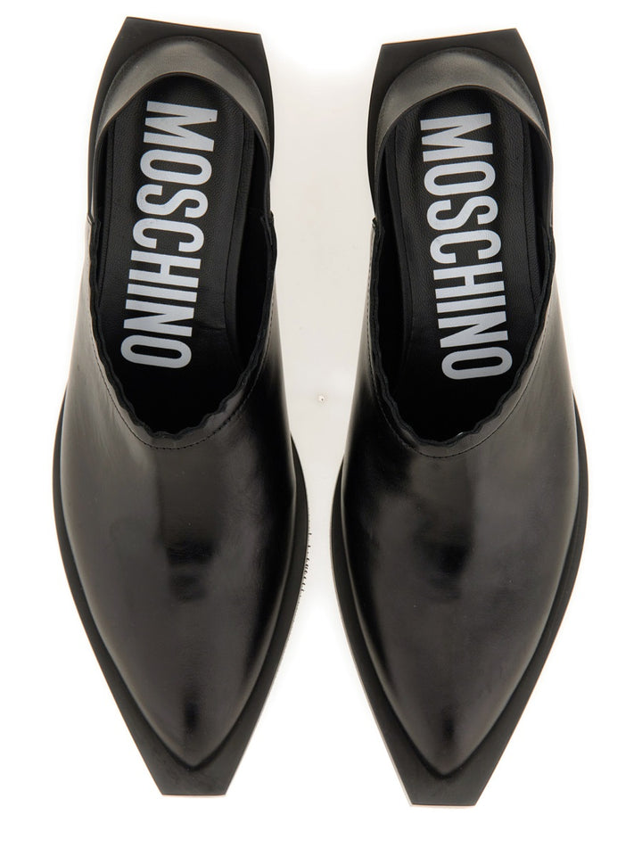 Moschino Loafers - Black | Wanan Luxury