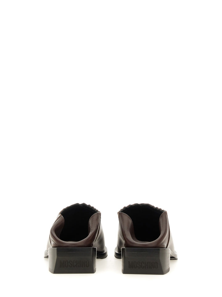 Moschino Loafers - Brown | Wanan Luxury