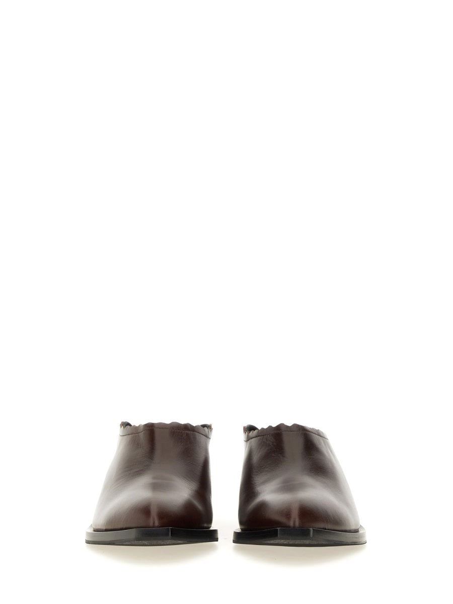 Moschino Loafers - Brown | Wanan Luxury