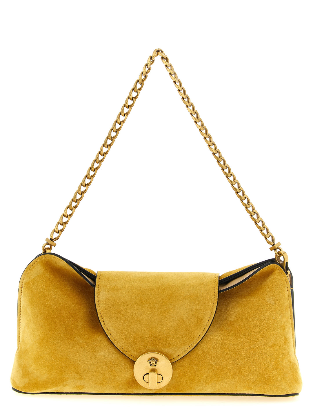 Versace Vivian Clutch - Yellow | bbe5cf6eeaaf666ef5ca20d080f83b13223a5043