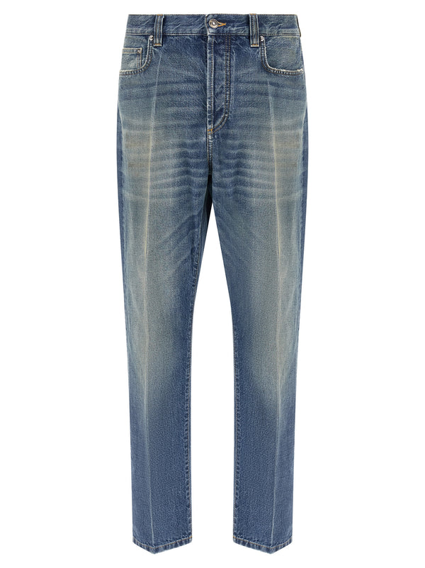 Distressed Jeans Blue