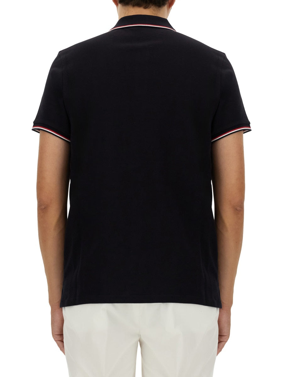 Moncler Polo - Blue | Wanan Luxury