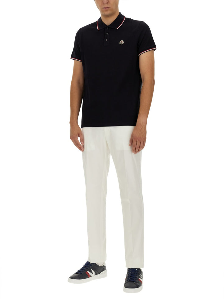 Moncler Polo - Blue | Wanan Luxury